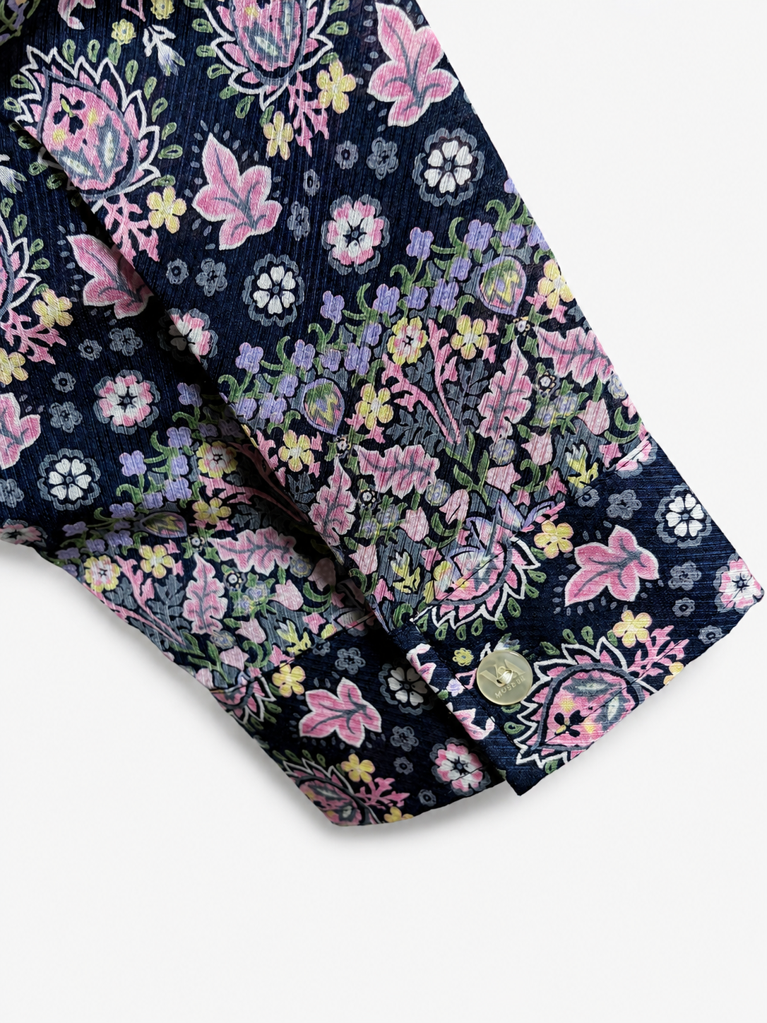 SH26016/Vintage Floral Long Shirt – Made in Japan Floral Pattern Long Shirt 1990s