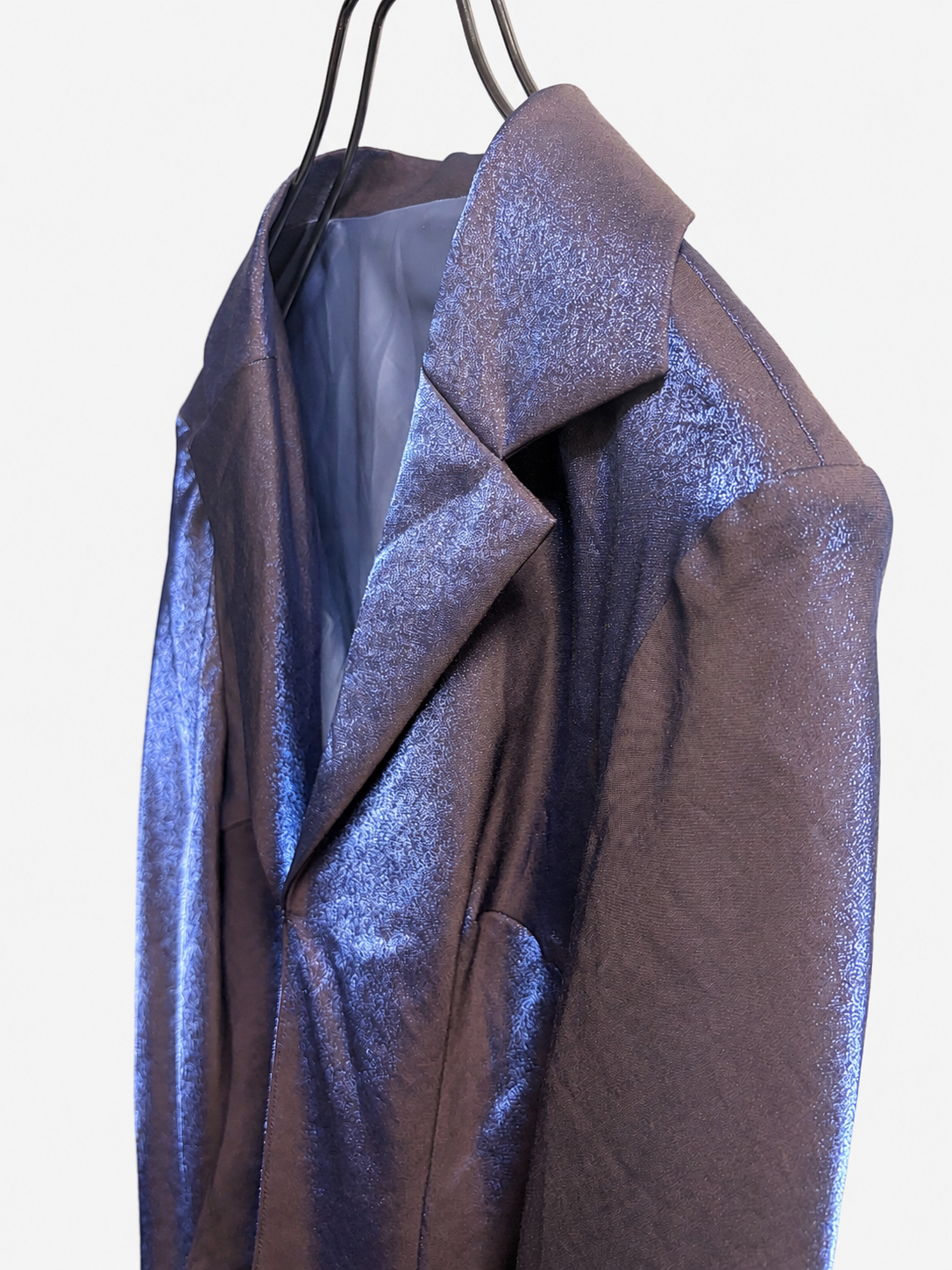 JK26001/Vintage Japanese Lame Jacket – Made in Japan Rayon Nylon Short Jacket