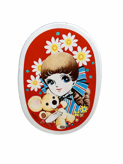 ZA26001/Vintage Teinen Aluminum Lunch Box – Miyako Maki Illustration
