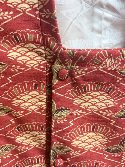 JA26001/Vintage Japanese Haori Jacket – Traditional Everyday Wear Made in Japan